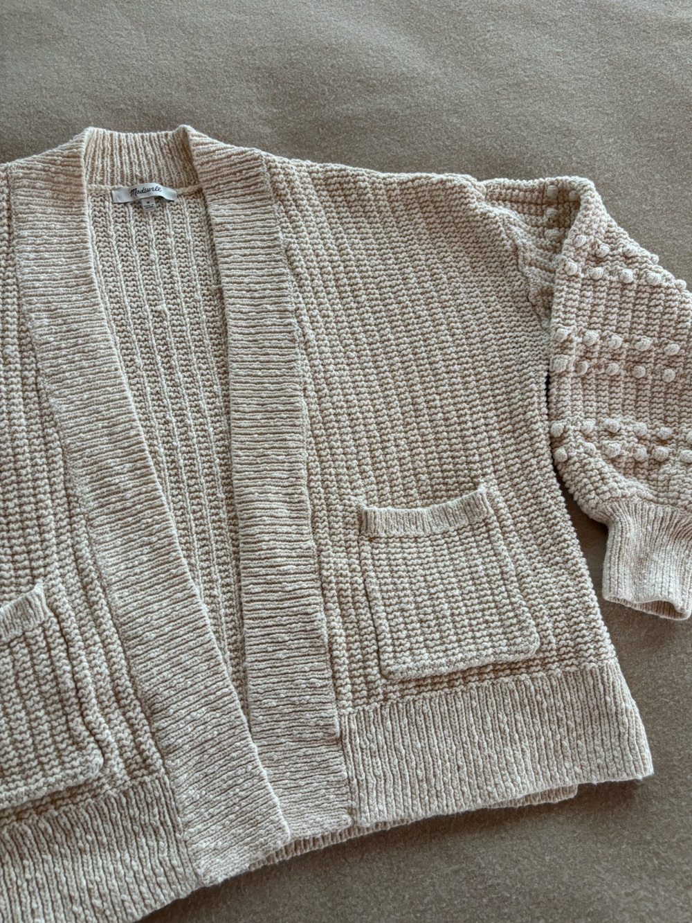 Madewell Popcorn Knit Cardigan - Picture 2 of 7